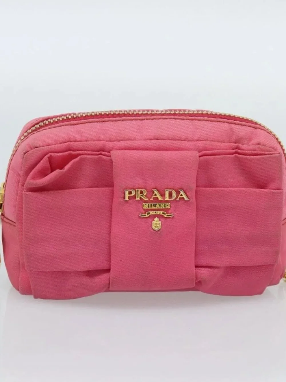 Prada brand	prada color	pink